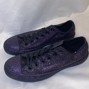 Purple galaxy Converse
